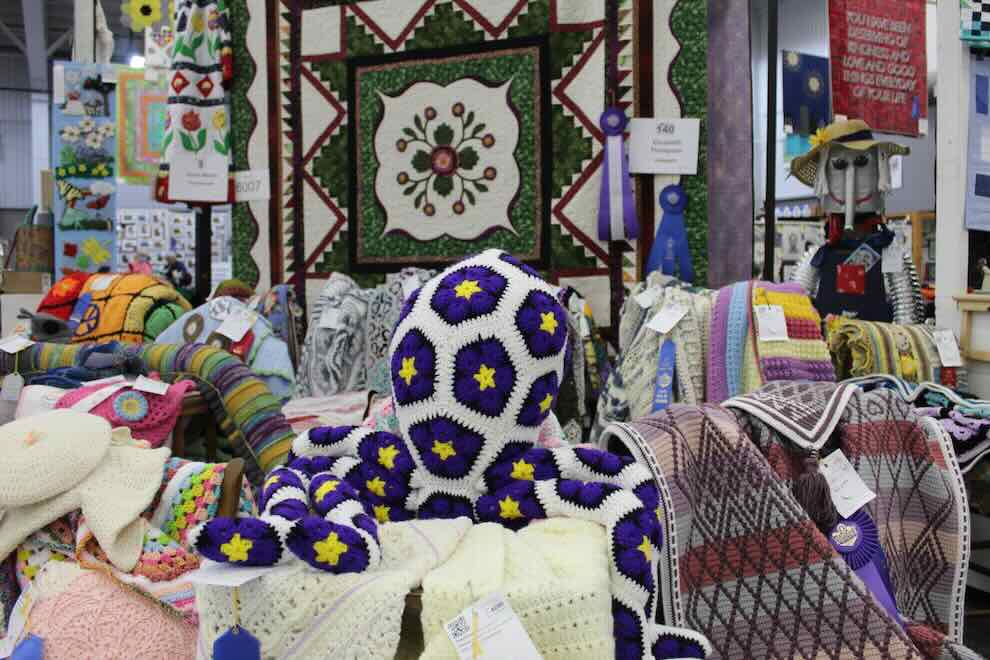 hand-crafted quilts
