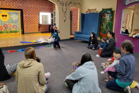 Story time at Children's Museum of Richmond
