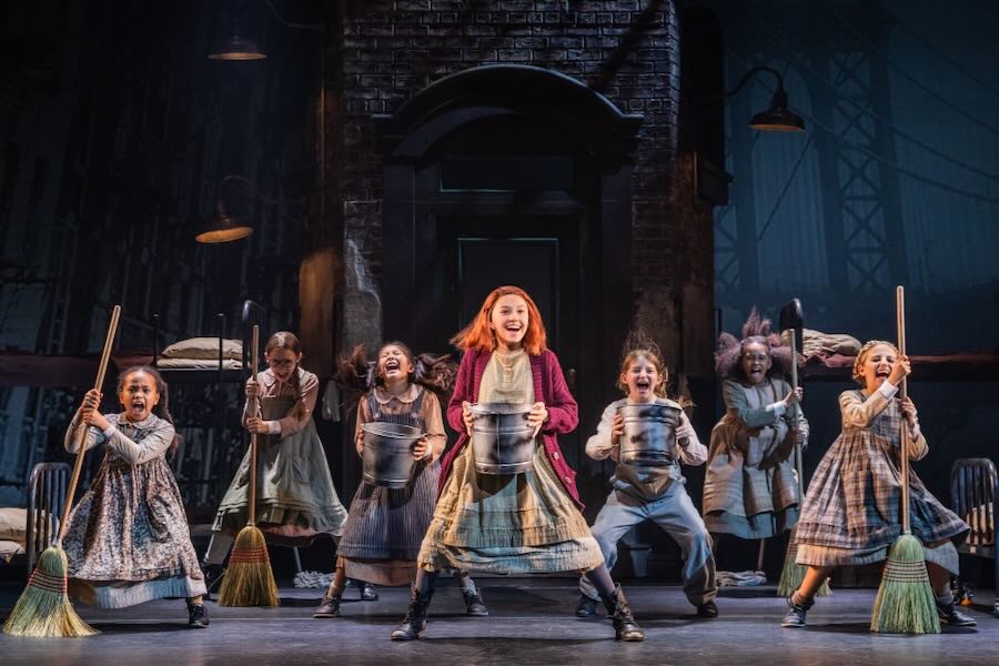 The Orphans in the North American Tour of ANNIE [Photo by Evan Zimmerman for MurphyMade]