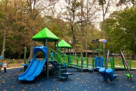 Inclusive playground in Colonial Heights, VA