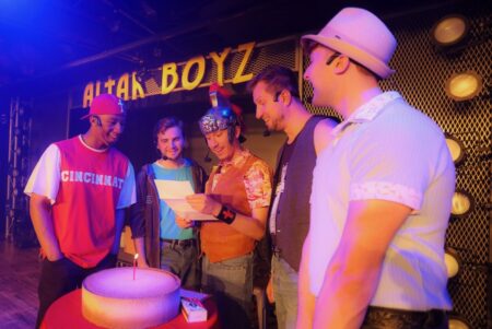 cast of Altar Boyz at Swift Creek Mill Theatre