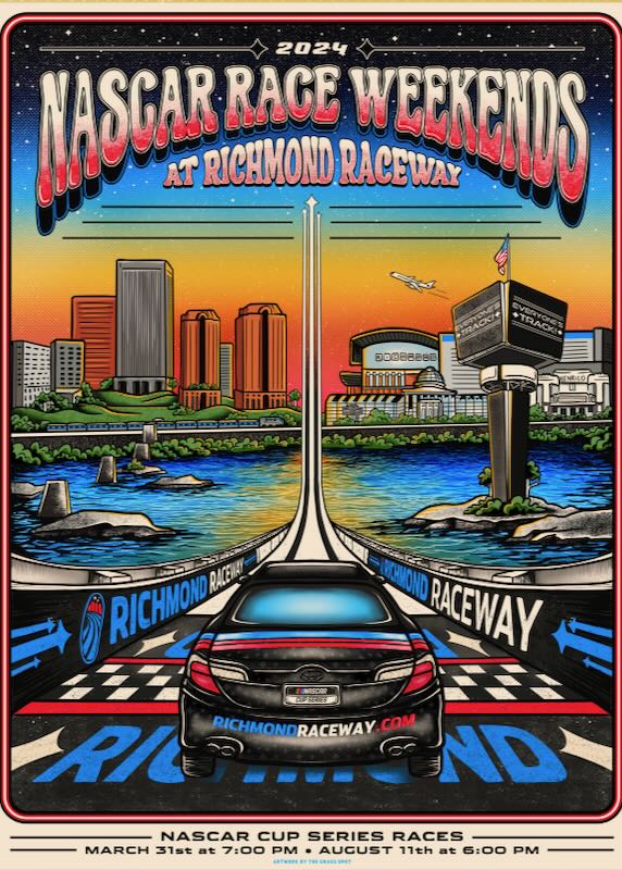 Richmond Raceway-NASCAR Race Series-2024-The Grass Spot