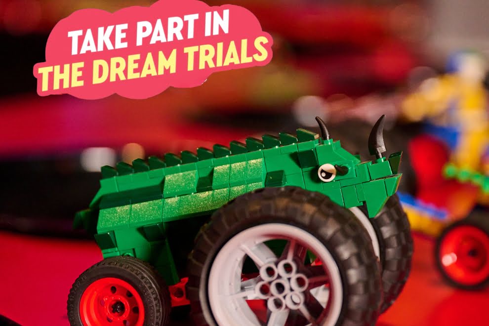 Be part of the LEGO Dream Trials at the event happening July 12-August 2.