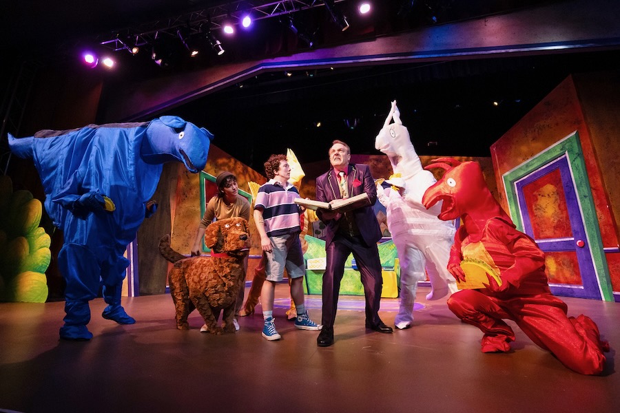 Dragons Love Tacos at Virginia Rep - photo by Aaron Sutten