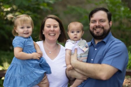 Megan Becker and family