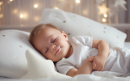 sleeping infant