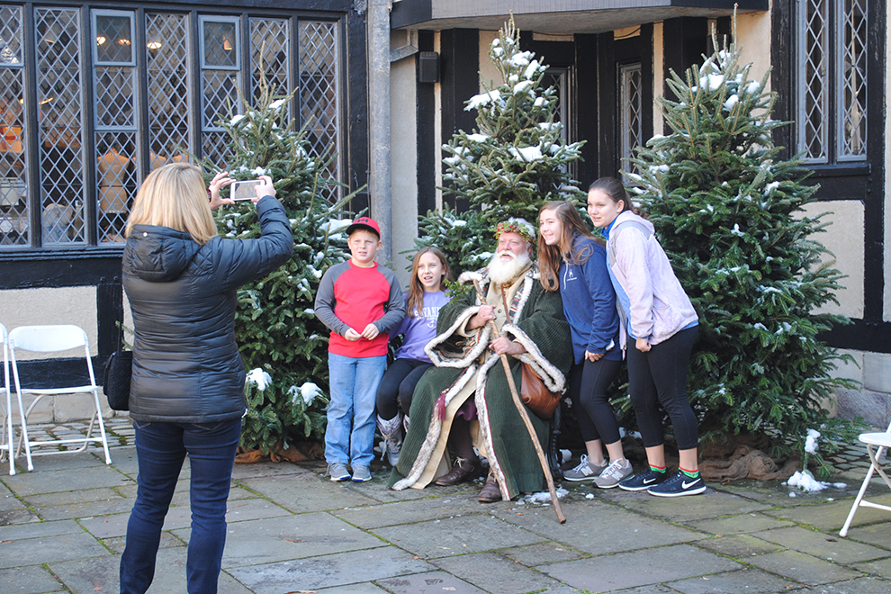 holidays at Agecroft Hall