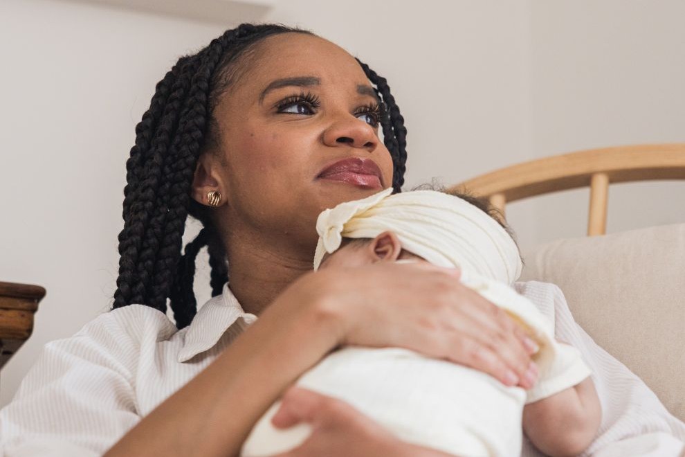 Jasmine Turner and baby