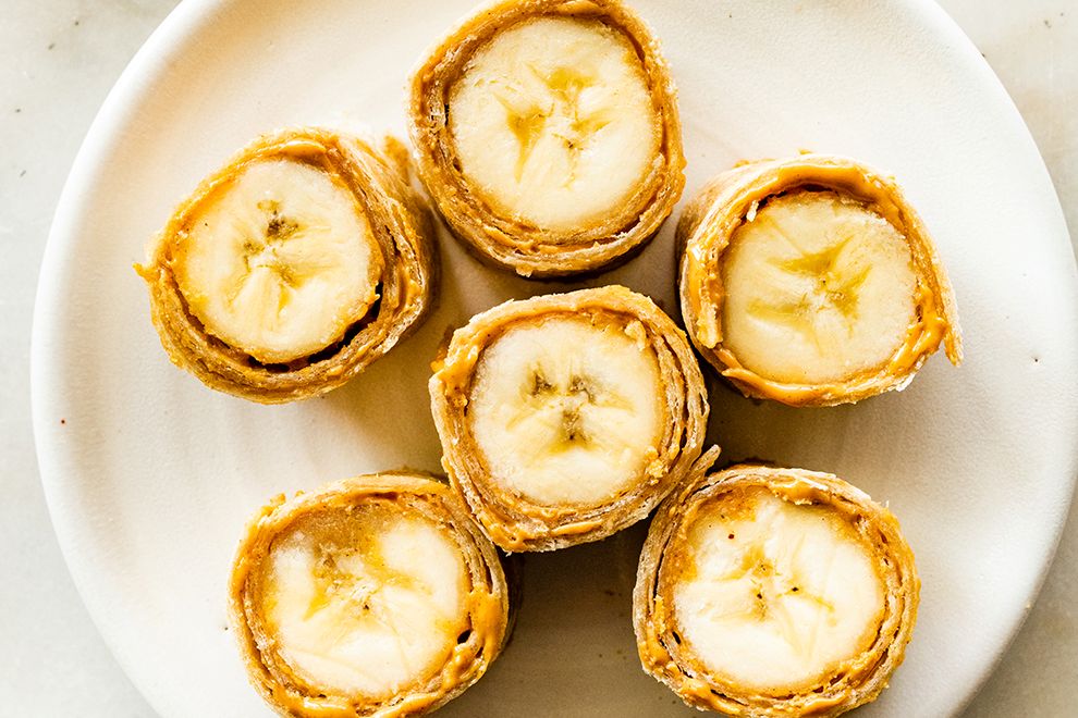 Banana Sushi Roll Ups