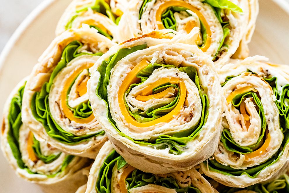 Packed with Goodness Pinwheel Sandwiches