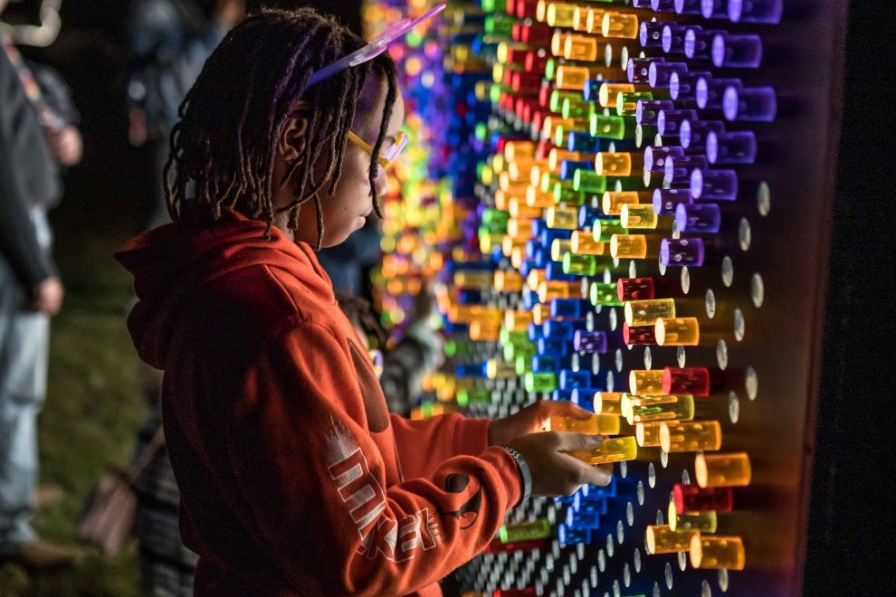 Maymont Garden Glow - Photo Credit Dave Parrish