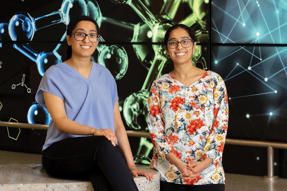 STEAM Rises Bhoomika and Avani - RFM STEM Feature Story Sept Oct 2025