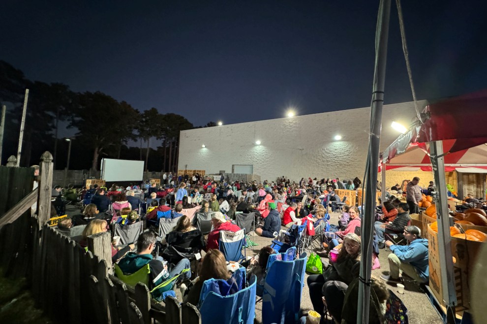 Movie Night at Tom Leonard's