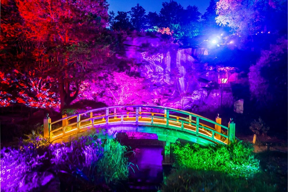Maymont Mesmerizes After Dark During Garden Glow Presented by Kroger, October 15 – November 9