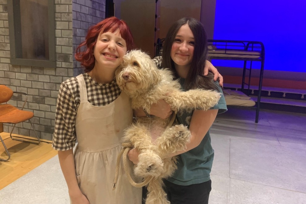 Two Annies Equal Two Times the Talent and Two Times the Fun Audrey Esplin and Mallory Stark as Annie in Cadence Theatre's production of Annie, December 2025, Richmond, VA