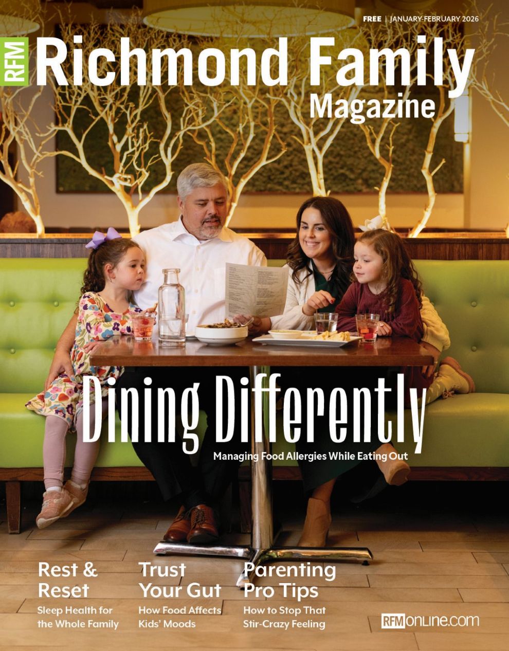 Richmond Family Magazine January/February 2026 Cover
