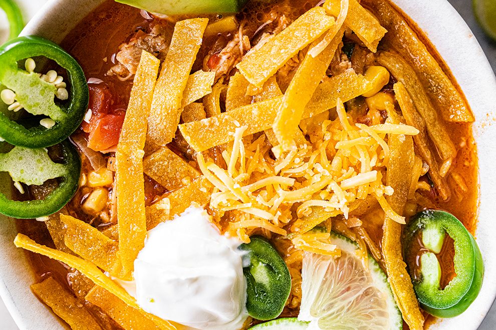 Brittany Mullins of Eating Bird Food - Chicken Tortilla Soup Recipe