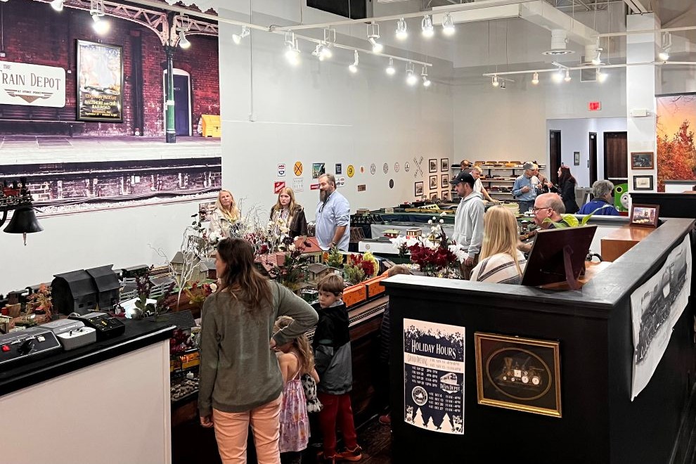 The Train Depot at Stony Point