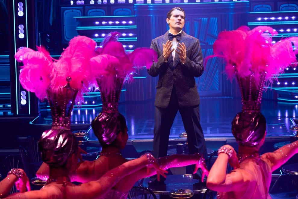 Matt Magnusson as Bobby Darin in JUST IN TIME_photo by Matthew Murphy