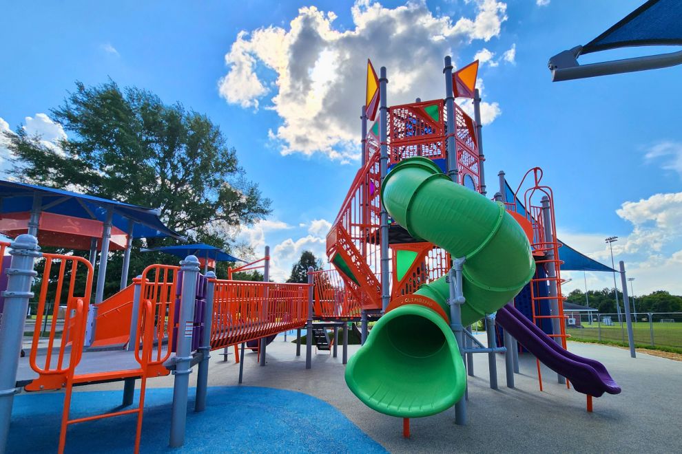Poor Farm Park playground, Hanover VA