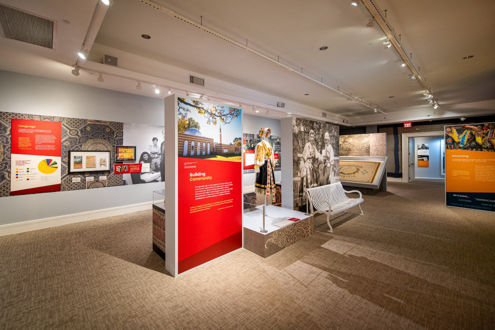 VMHC_We The People_Building Community Section with Traditional Costume Mannequin_Courtesy of VMHC