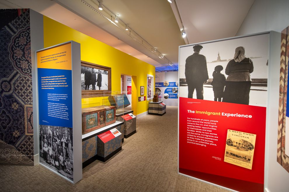 VMHC_We The People_Gallery Overview with Immigrant Experience Panel_Courtesy of VMHC