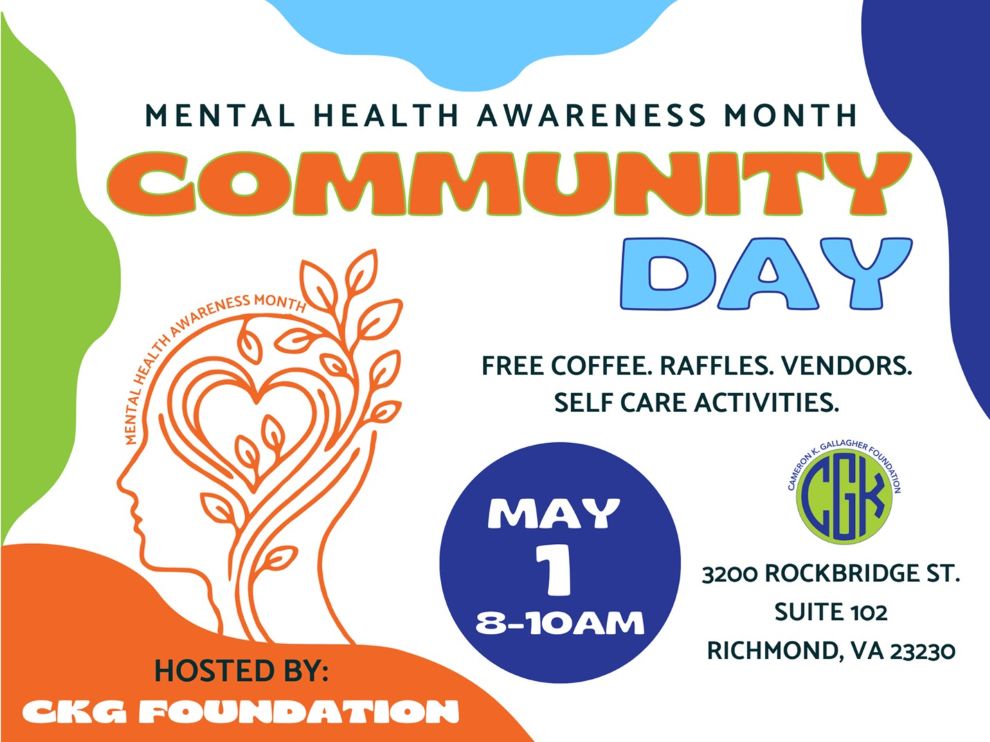 CKG Foundation - May Mental Health Awareness Month Community Day