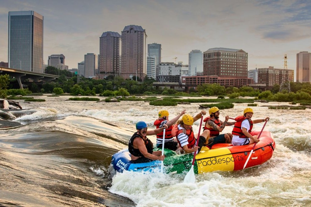 RVA Paddlesports on the James River in Richmond Virginia