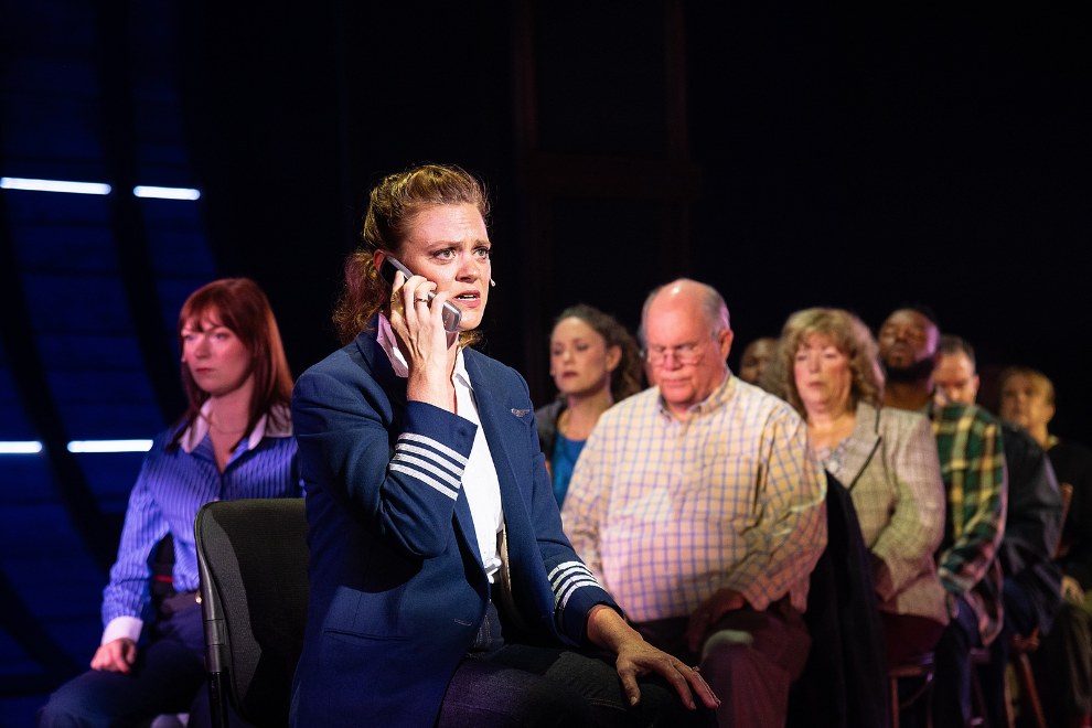 Alia Bisharat Glidden in Virginia Rep's production of Come From Away