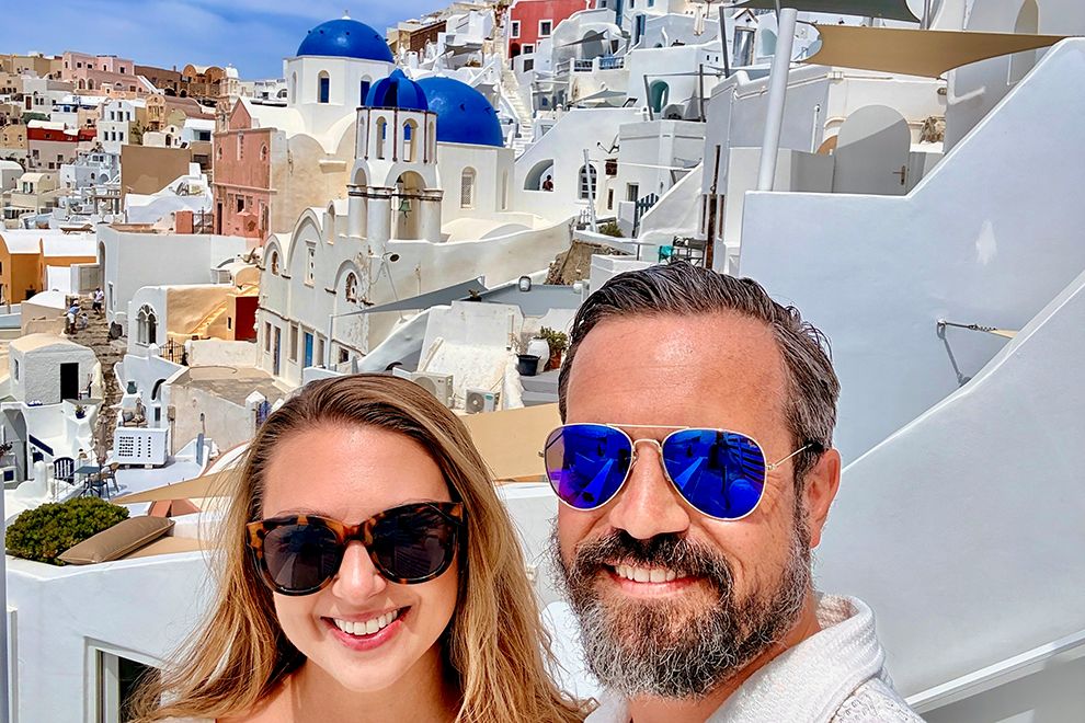 Jason and Christine Greece Honeymoon