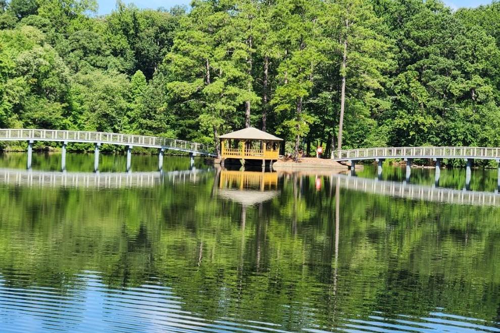 Bring Your Monopoly Board Game to Life the lake at University of Richmond