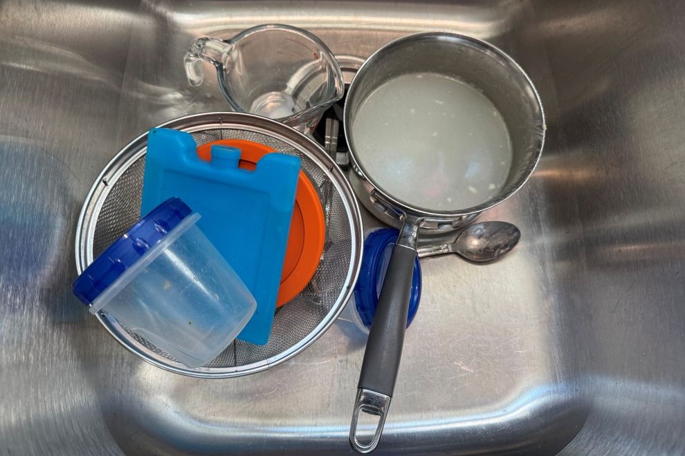 Gotta Clean That Up Sam Davies - Dirty Dishes from his teen kids - RFM Dad Zone