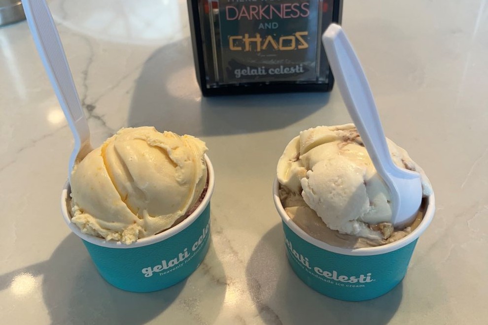 Have Fun, Stay Cool with Playground and Ice Cream Double-Headers Gelati Celesti ice cream