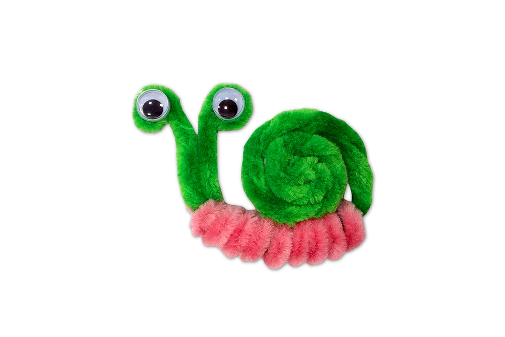 Silly Snail Friend kids craft - make a snail