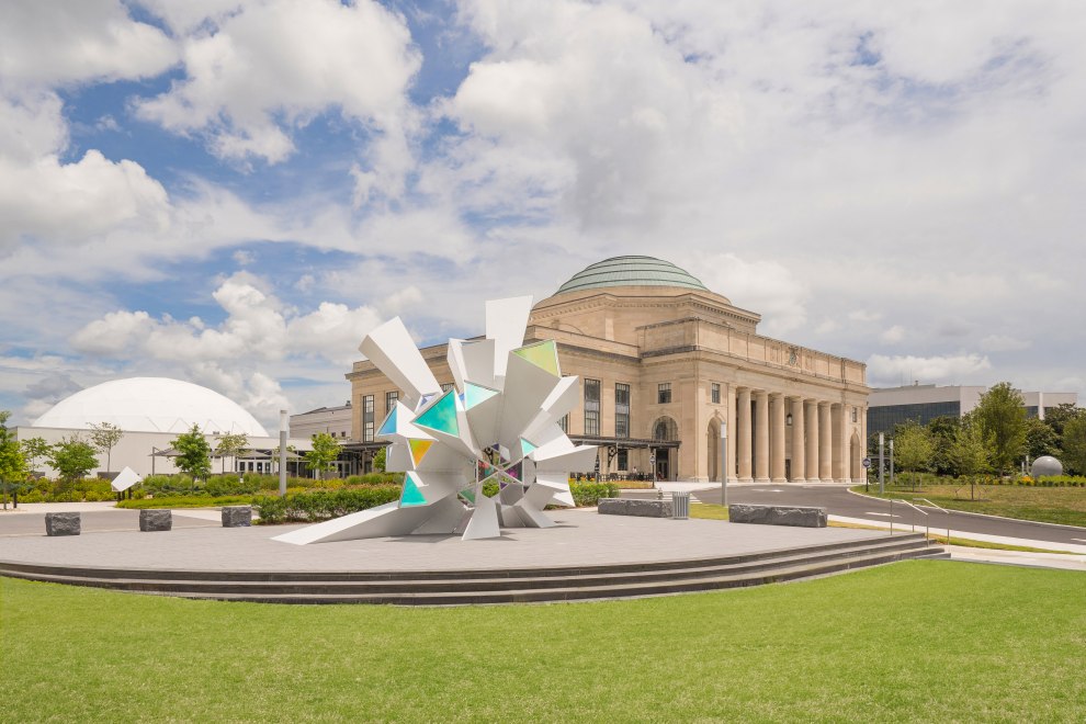 outside of the Science Museum of Virginia