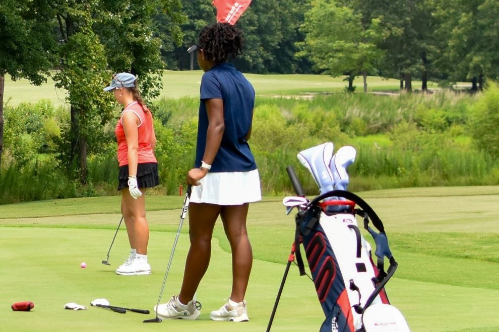 First Tee Greater Richmond - teens on the green