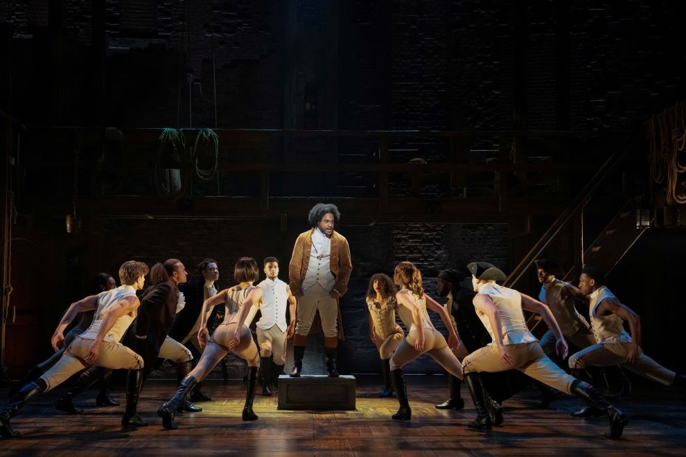 (4) Tyler Fauntleroy and Company - HAMILTON National Tour - (c) Joan Marcus 2024