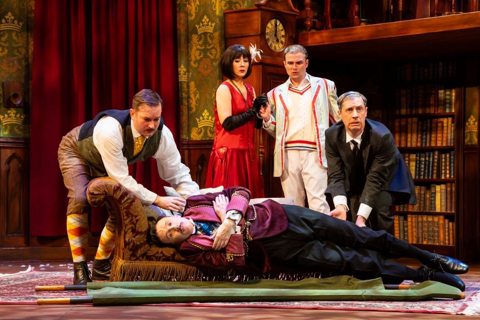 If Laughter Is the Best Medicine, “The Play That Goes Wrong” Is a Fantastic Dispensary Virgina Rep's The Play That Goes Wrong-3864 PC Aaron Sutten