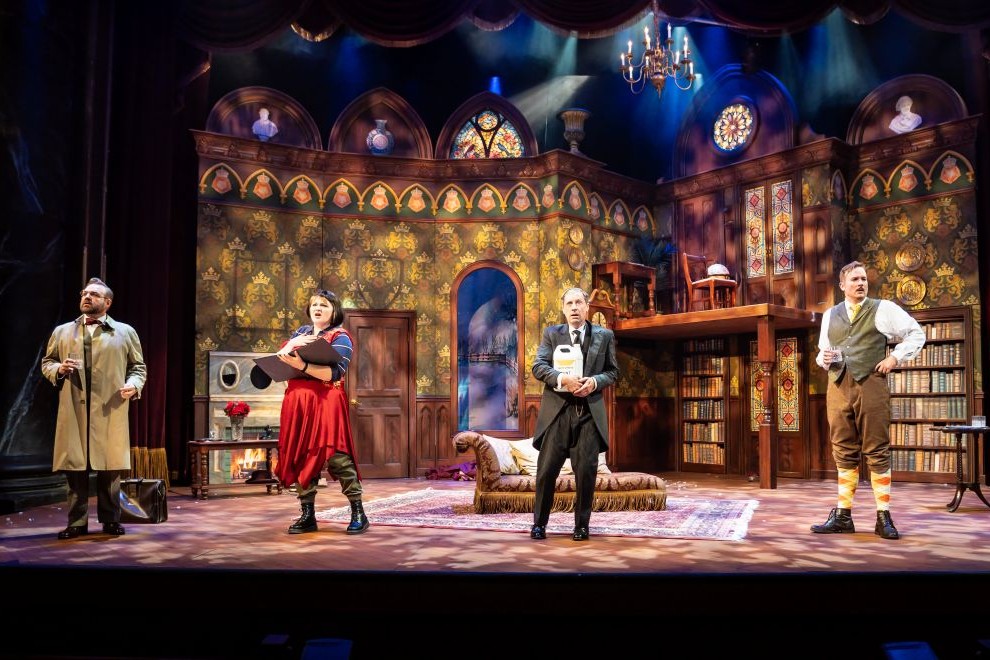 Mom & Daughter Review: Virginia Rep’s “The Play That Goes Wrong” Is the Right Choice for Families Virgina Rep's The Play That Goes Wrong PC Aaron Sutten