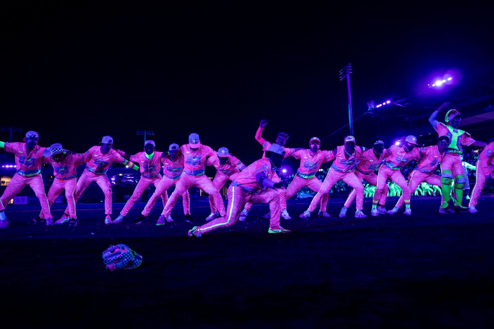 Cosmic Baseball and Richmond Flying Squirrels Partner to Bring Immersive Black Light Baseball to Richmond in 2027 Cosmic Baseball Team