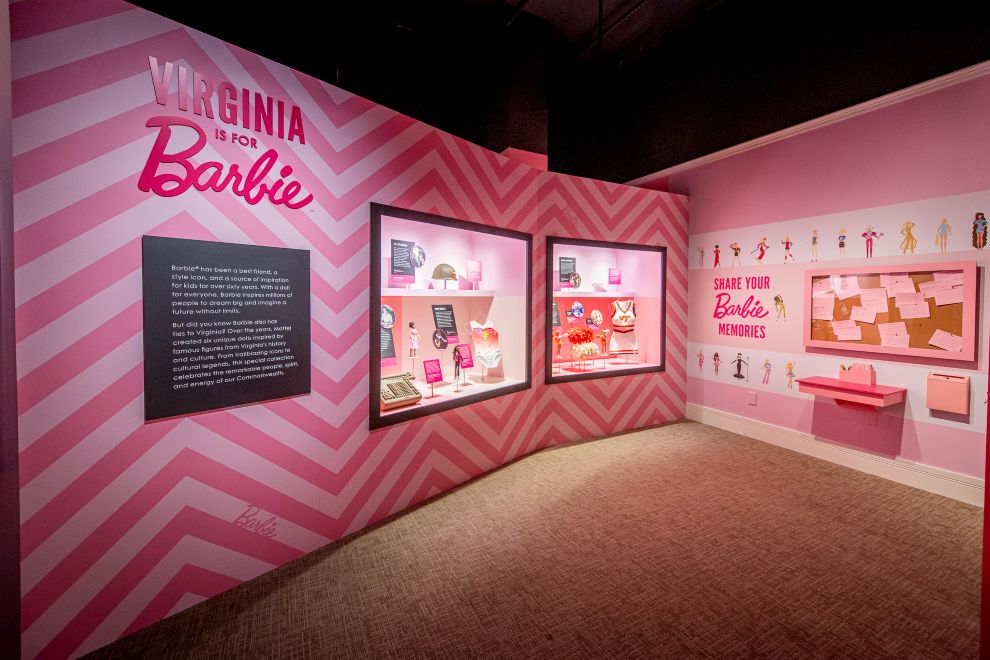 Virginia Museum of History and Culture's exhibition, Barbie: A Cultural Icon