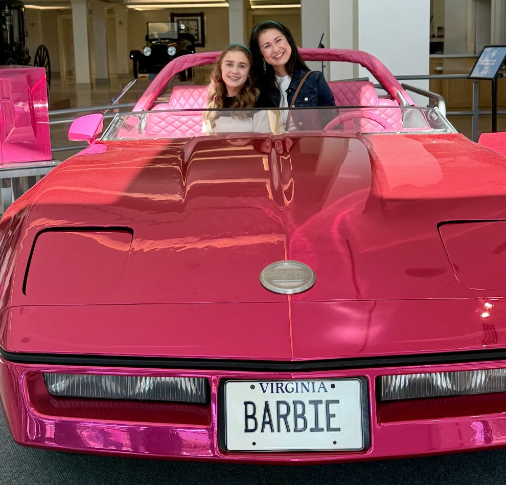 Virginia Museum of History and Culture Barbie: A Cultural Icon - MomDaughter RFM Review Rebecca and Sammy Turnbull