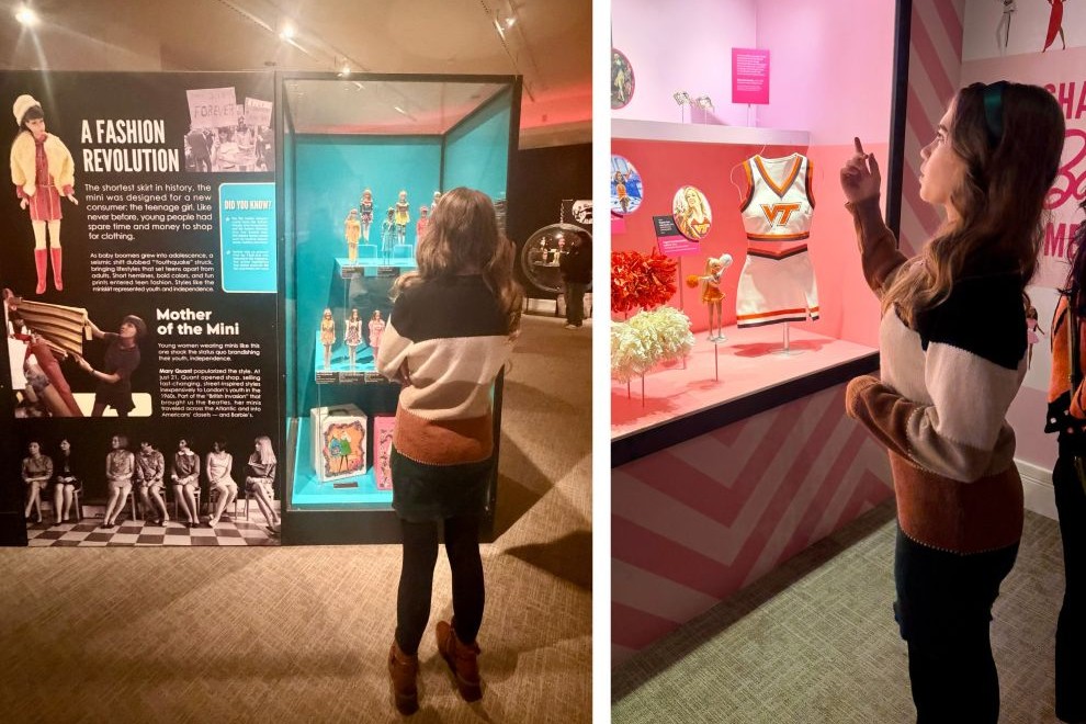 Virginia Museum of History and Culture Barbie: A Cultural Icon - MomDaughter RFM Review Rebecca and Sammy Turnbull