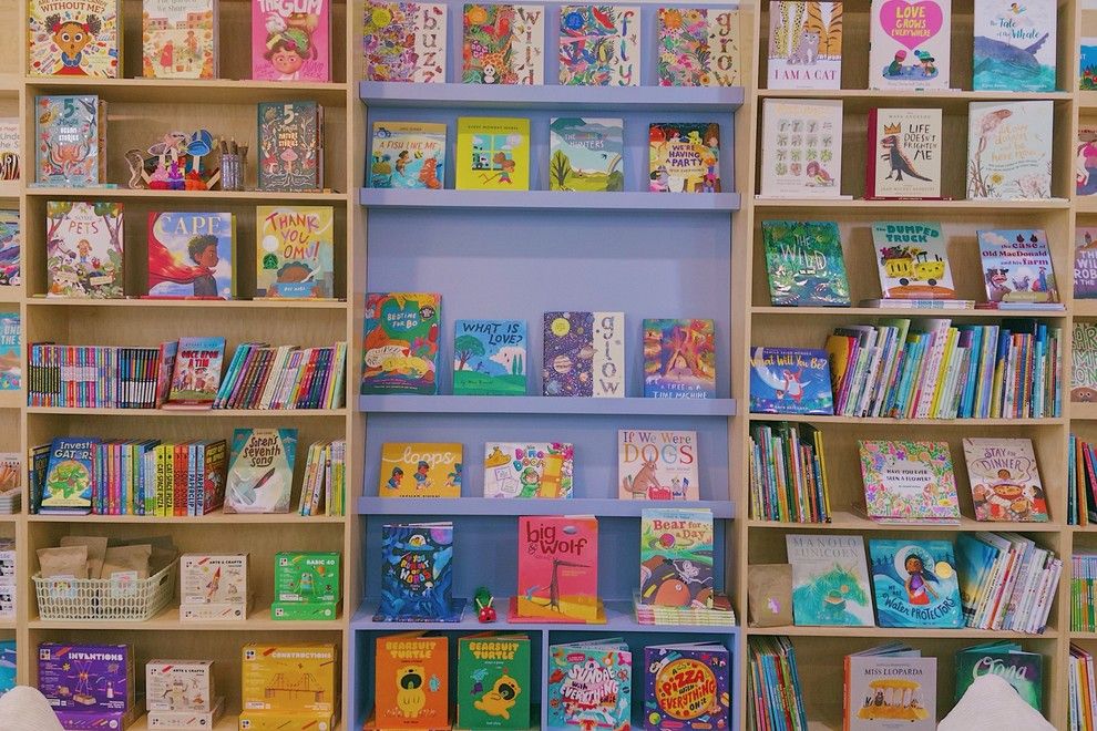 Tyrannosaurus Tot, the children's bookstore and art studio on West Brookland Park Boulevard in Richmond, Virginia