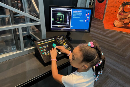 Learning about space at the Science Museum of Virginia