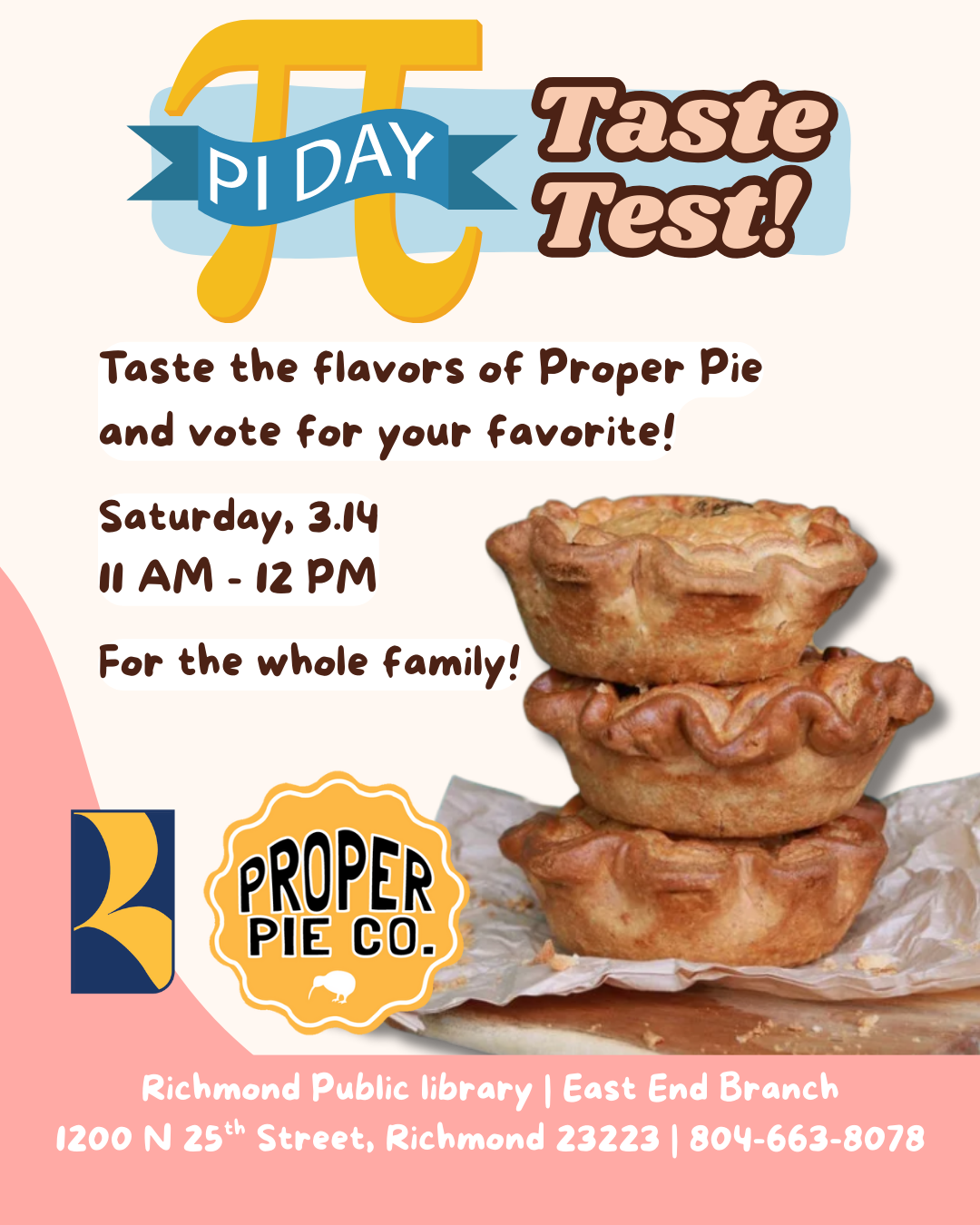 Pie Day: Taste Test