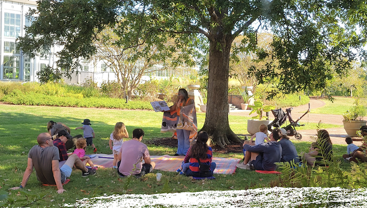 Story Time in the Garden