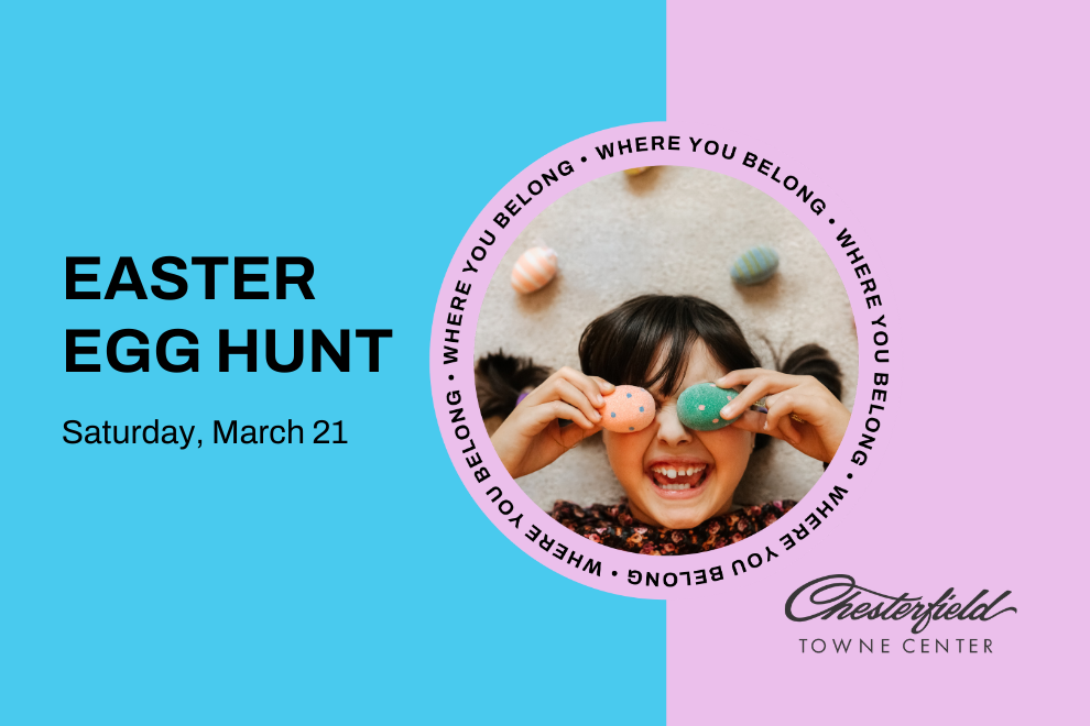 Easter Egg Hunt & Bunny Arrival at the Chesterfield Towne Center