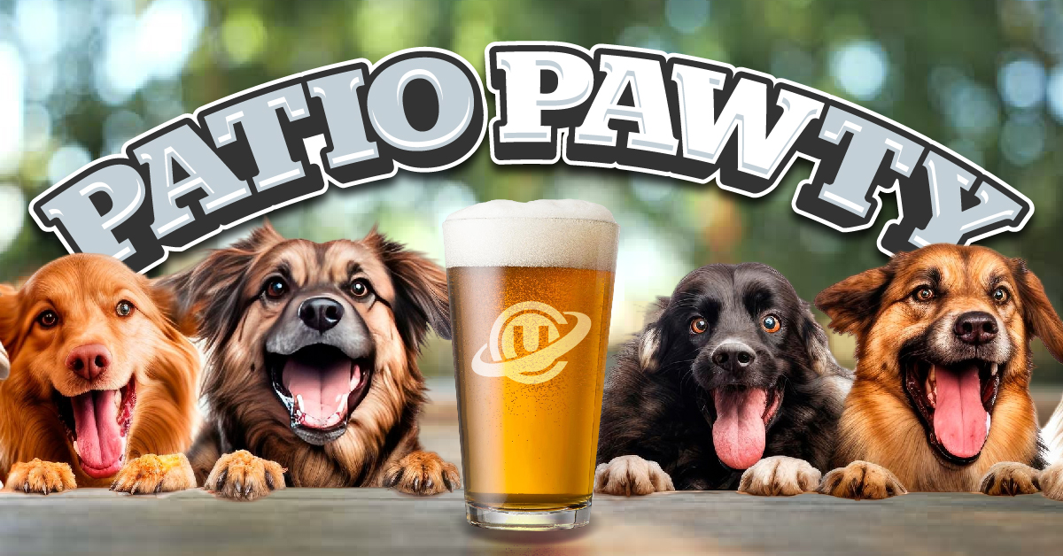 Patio Pawty Doggie Happy Hour
