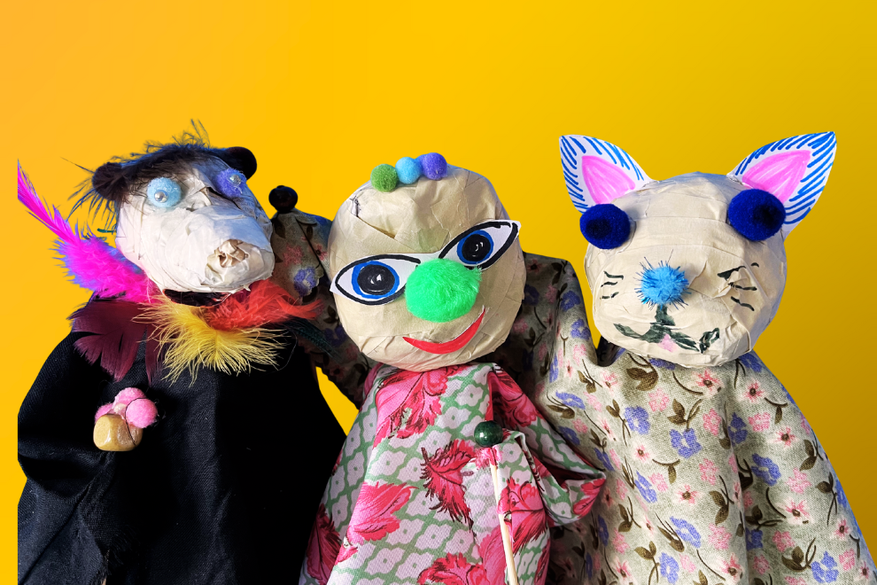 Puppet Pop-up: Beginner Rod Puppetry with Genna Beth Davidson